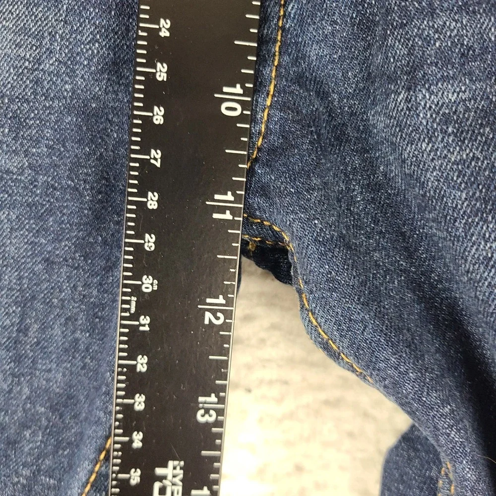 Levi's 505 Jeans Mens 32x32 Blue Regular Fit Straight Leg Dark Wash Denim NWT